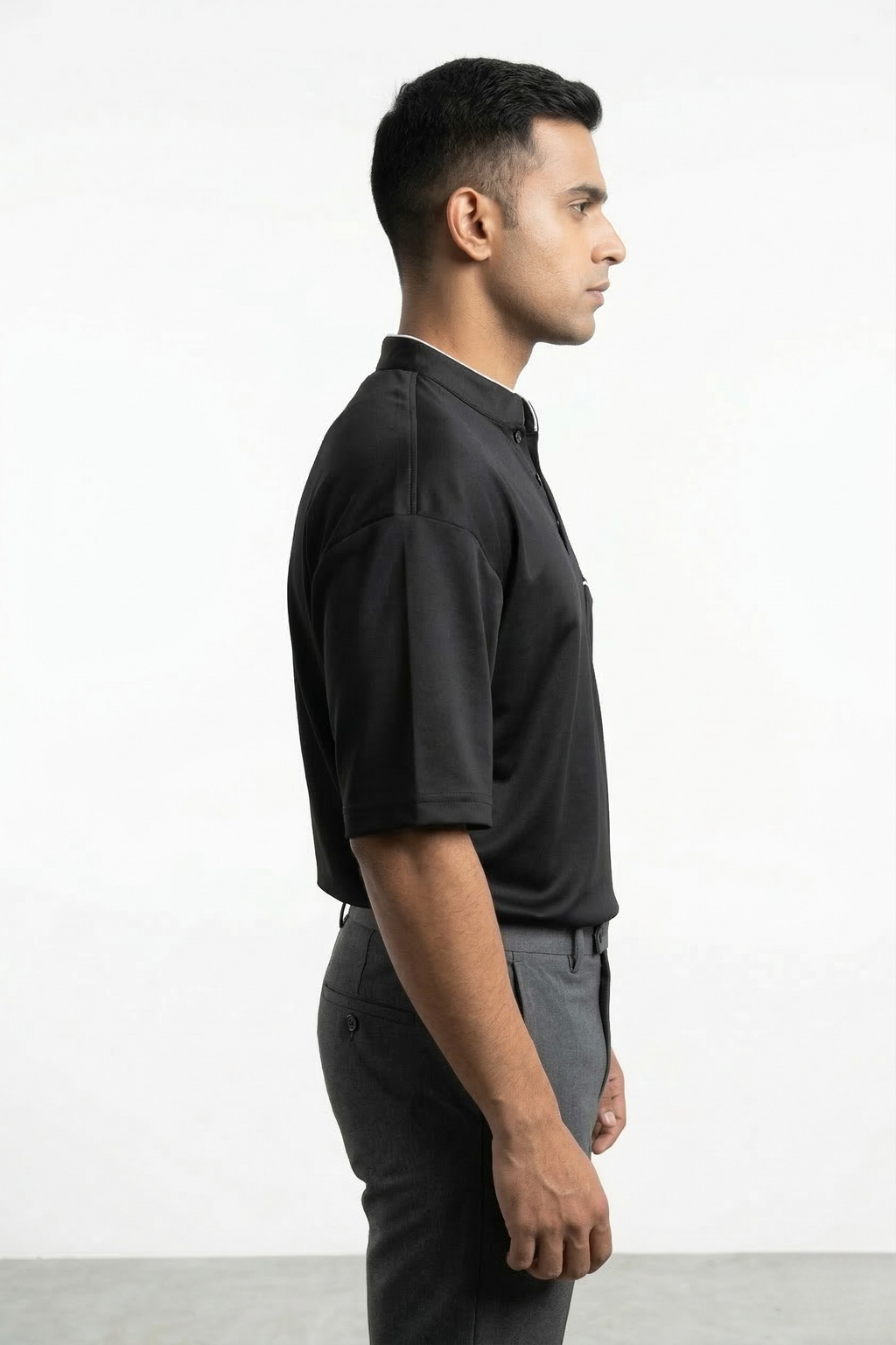 MIDNIGHT MANDARIN POLO T-SHIRT