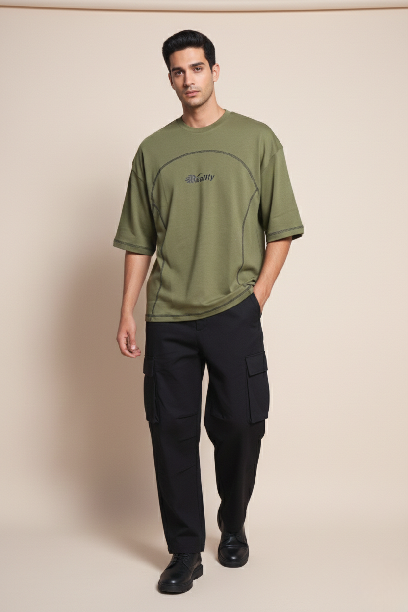 REALITY CORE OVERSIZED TEE