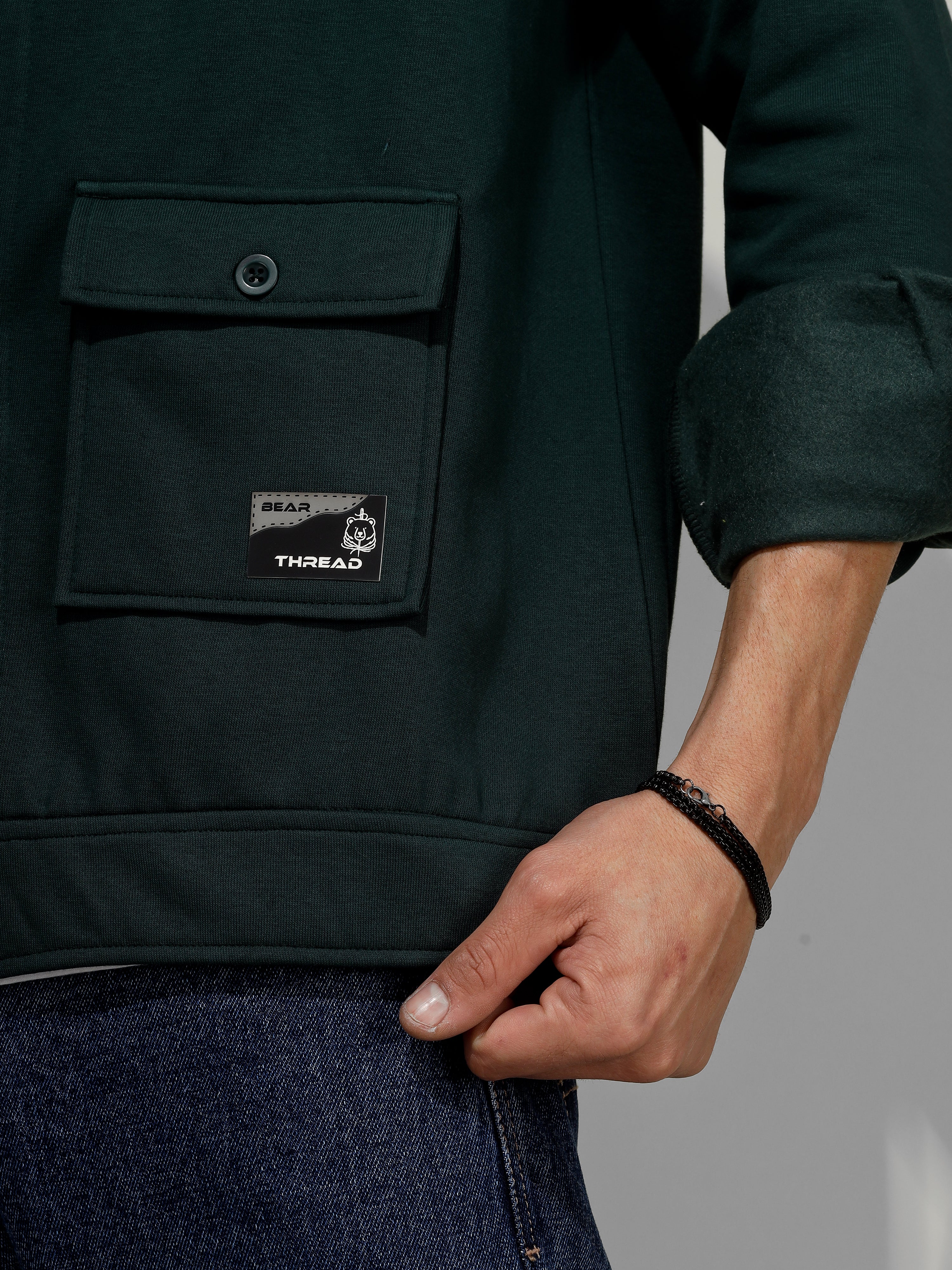 SHADE DOCK SHACKET BOTTLE GREEN