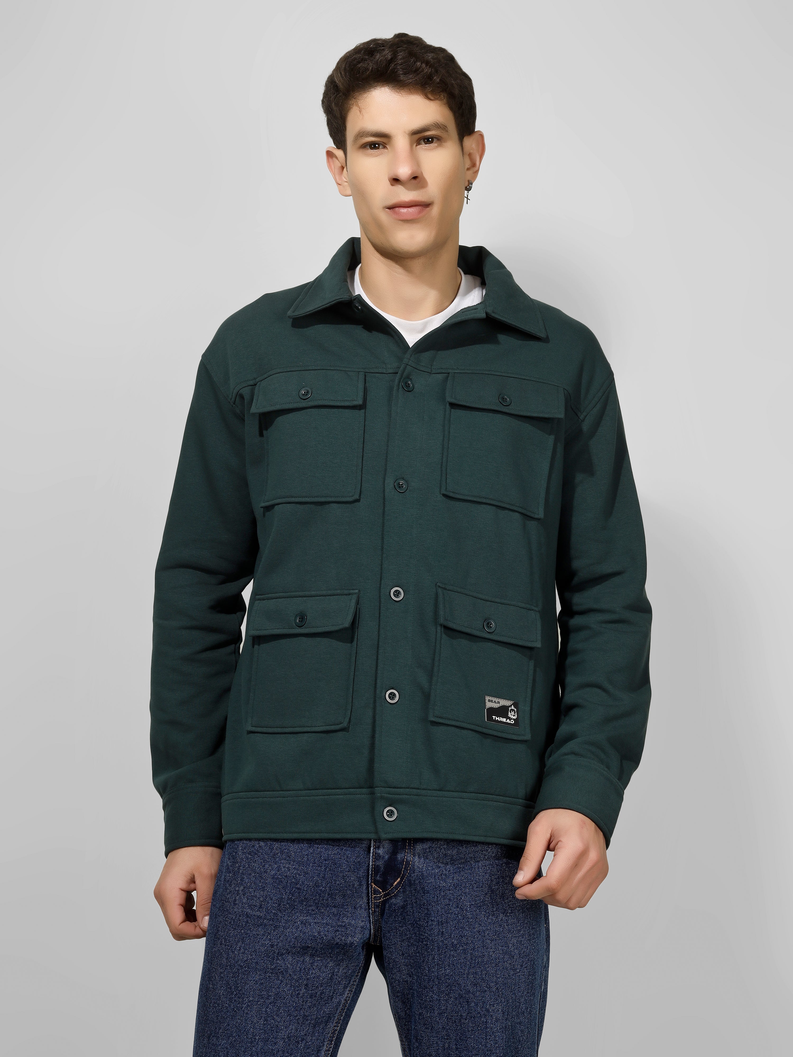 SHADE DOCK SHACKET BOTTLE GREEN