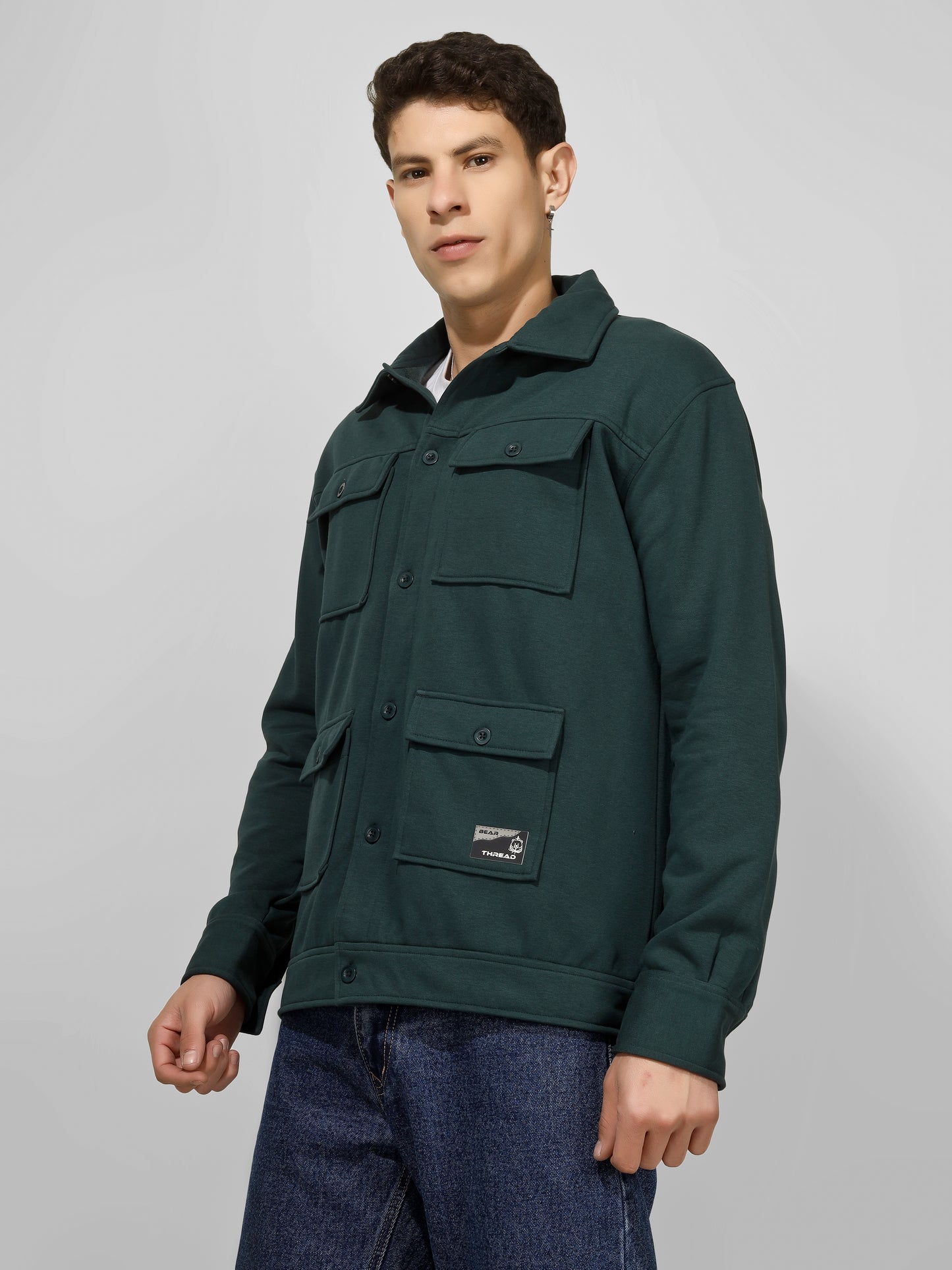 SHADE DOCK SHACKET BOTTLE GREEN