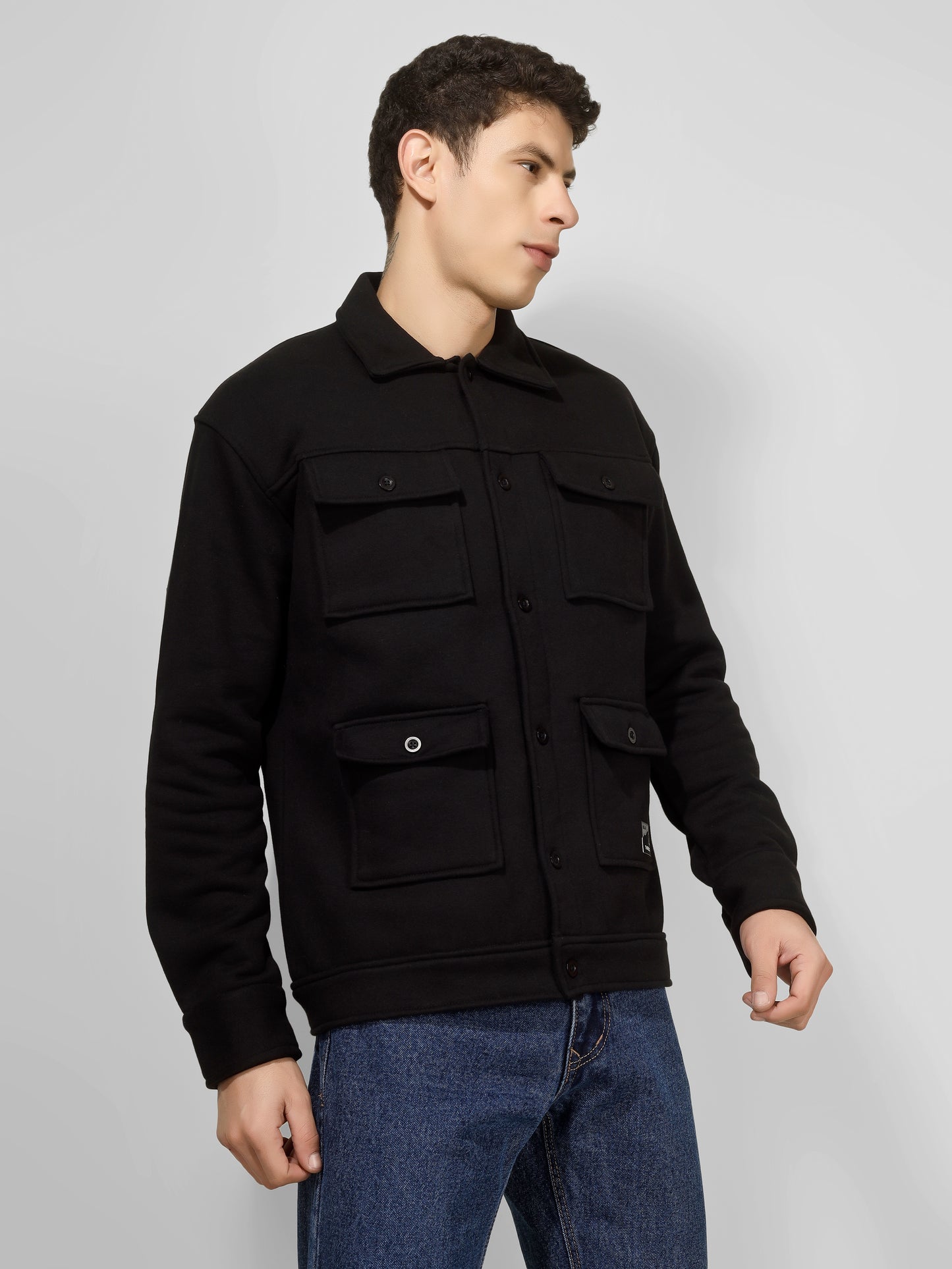 SHADE DOCK SHACKET BLACK