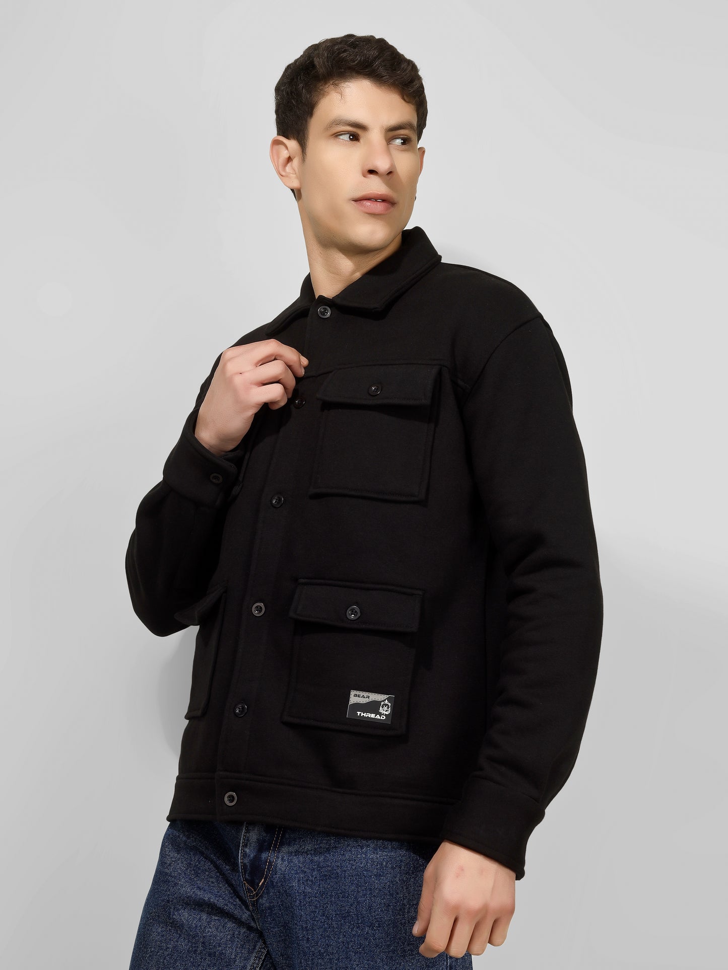 SHADE DOCK SHACKET BLACK