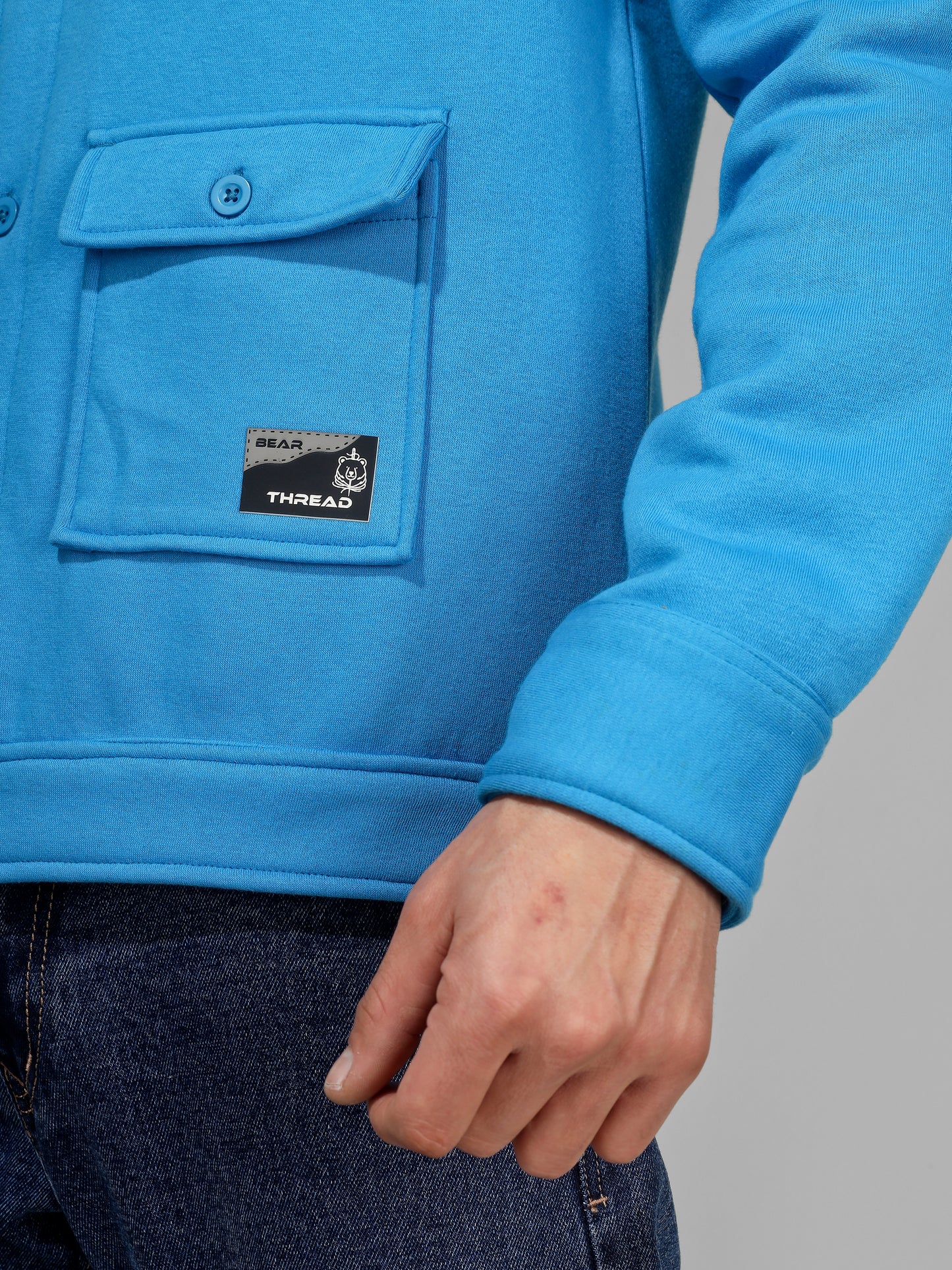 SHADE DOCK SHACKET BLUE