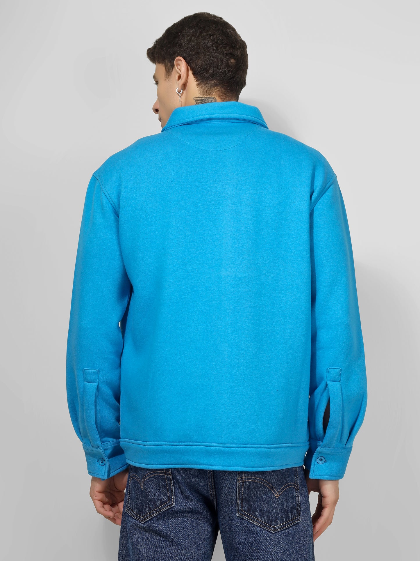 SHADE DOCK SHACKET BLUE