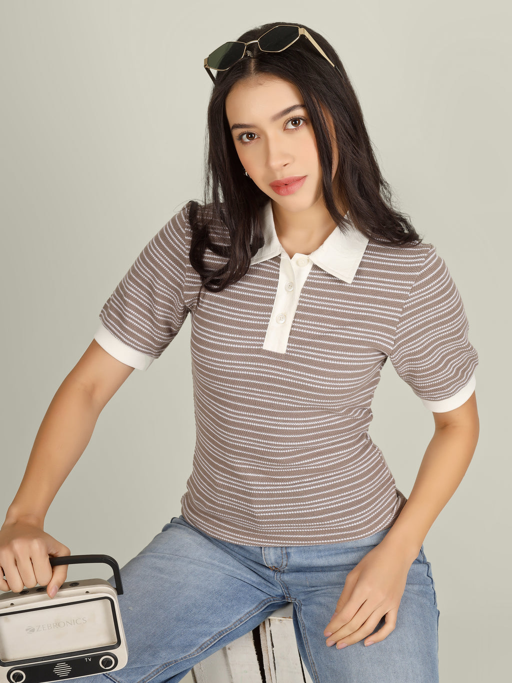 COASTAL STRIPED T-SHIRT