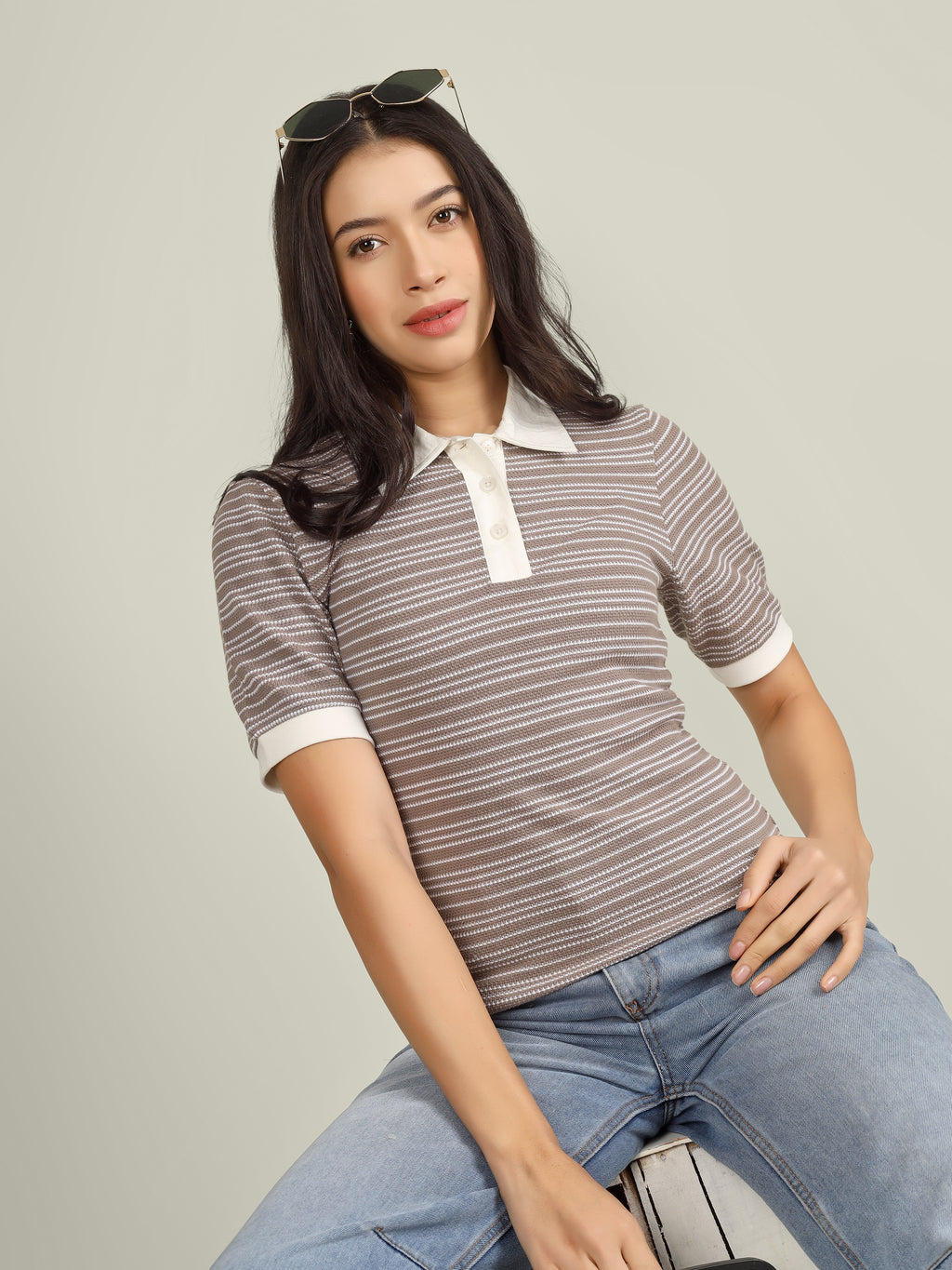COASTAL STRIPED T-SHIRT