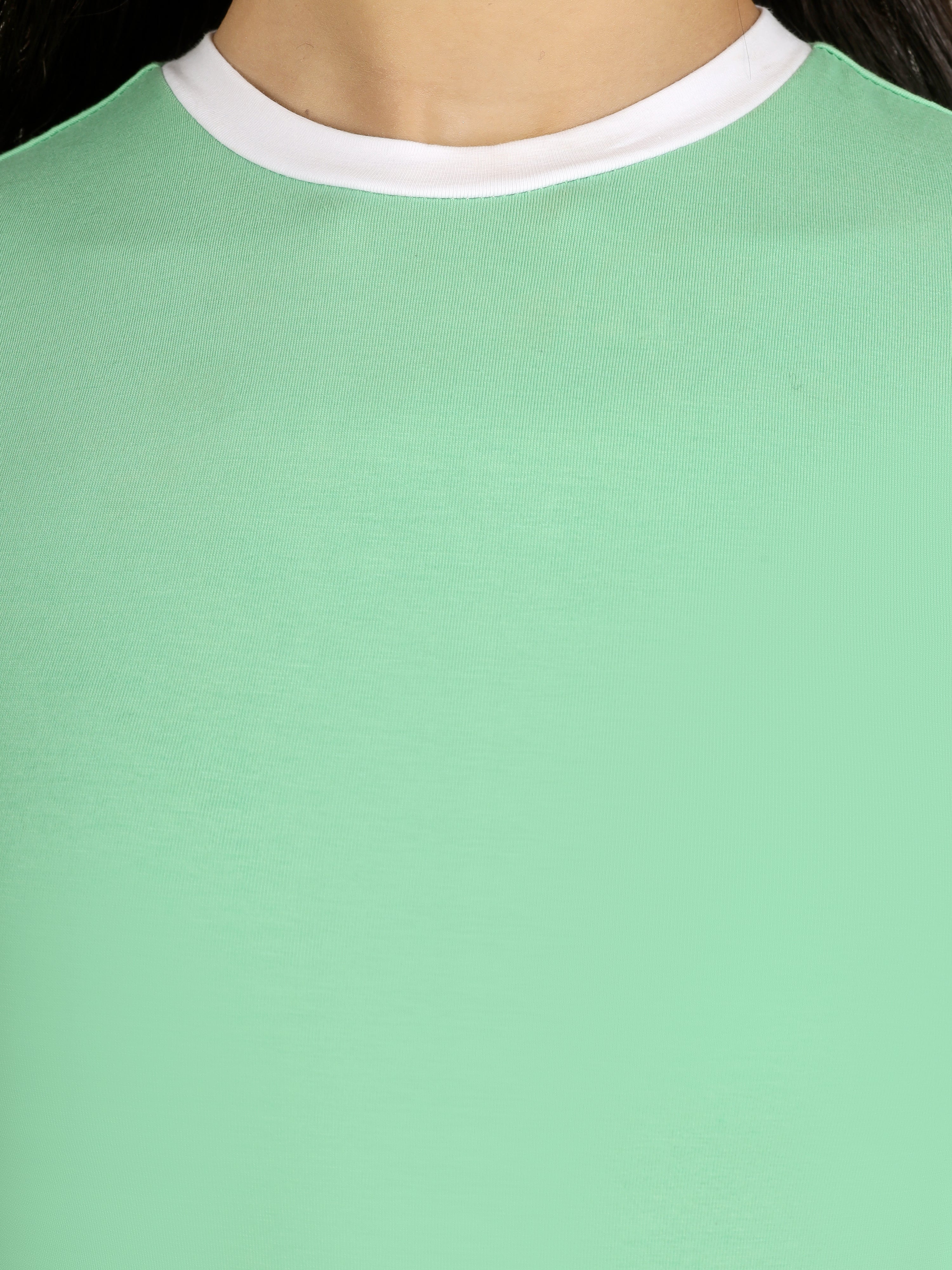 CONTRAST TRIM RINGER TEE
