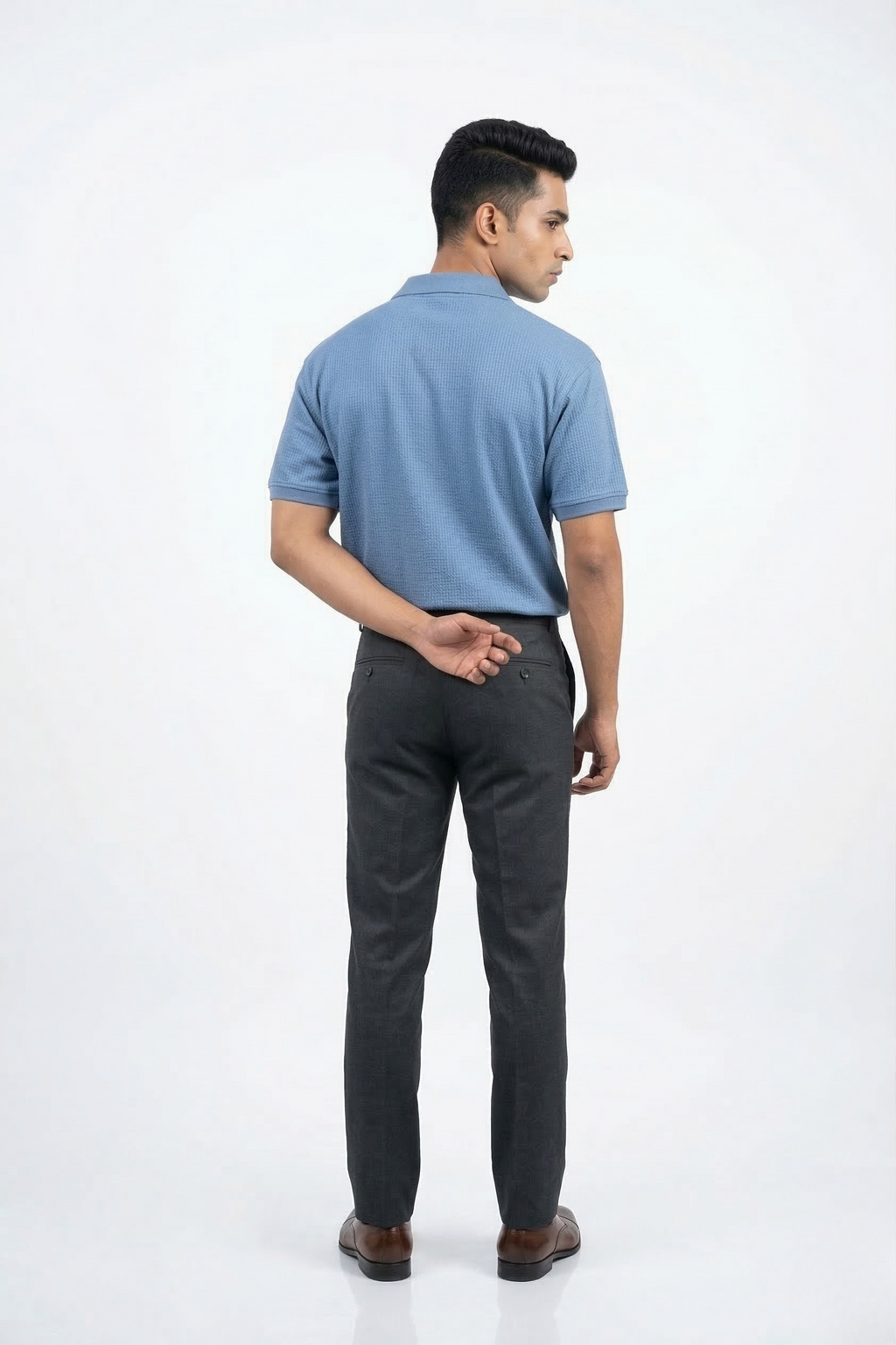 CLASSIC KNIT POLO T-SHIRT