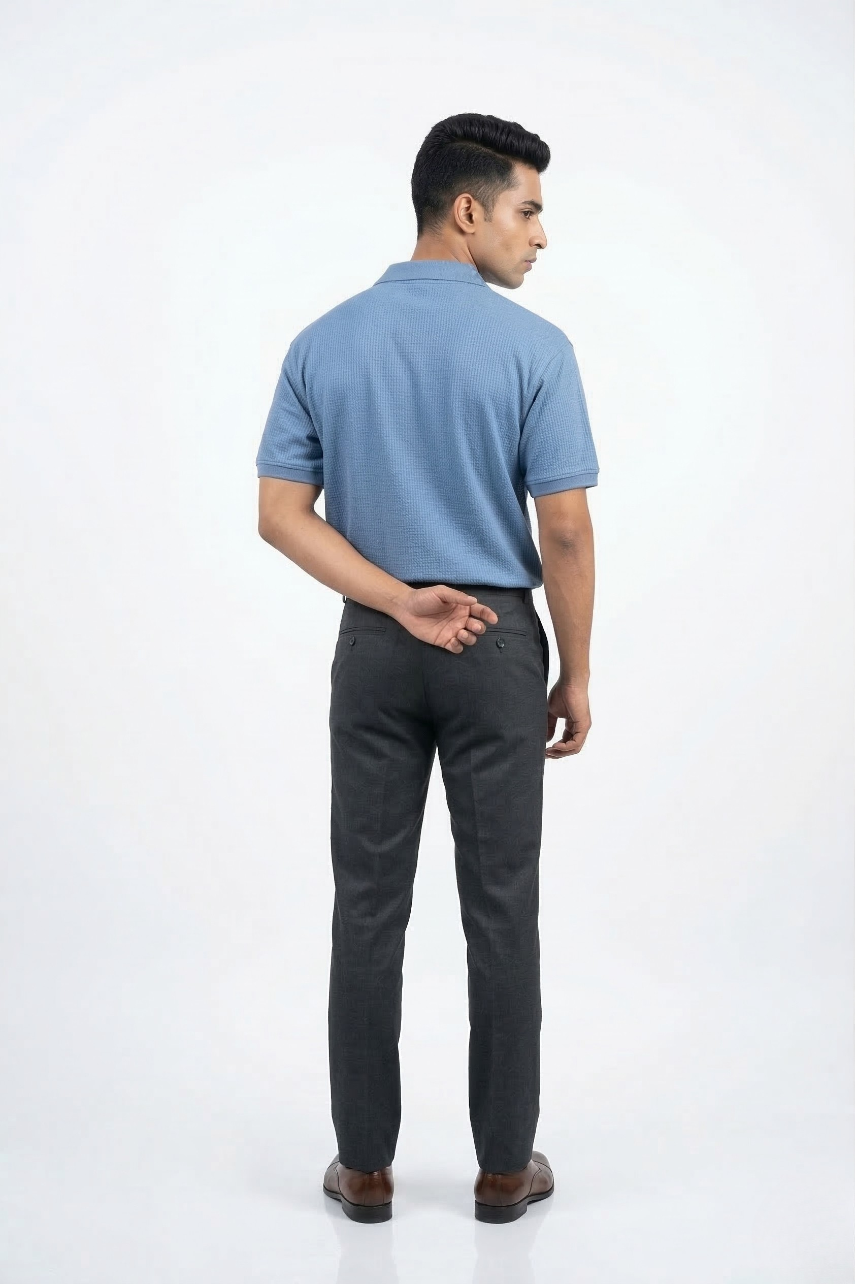 CLASSIC KNIT POLO T-SHIRT