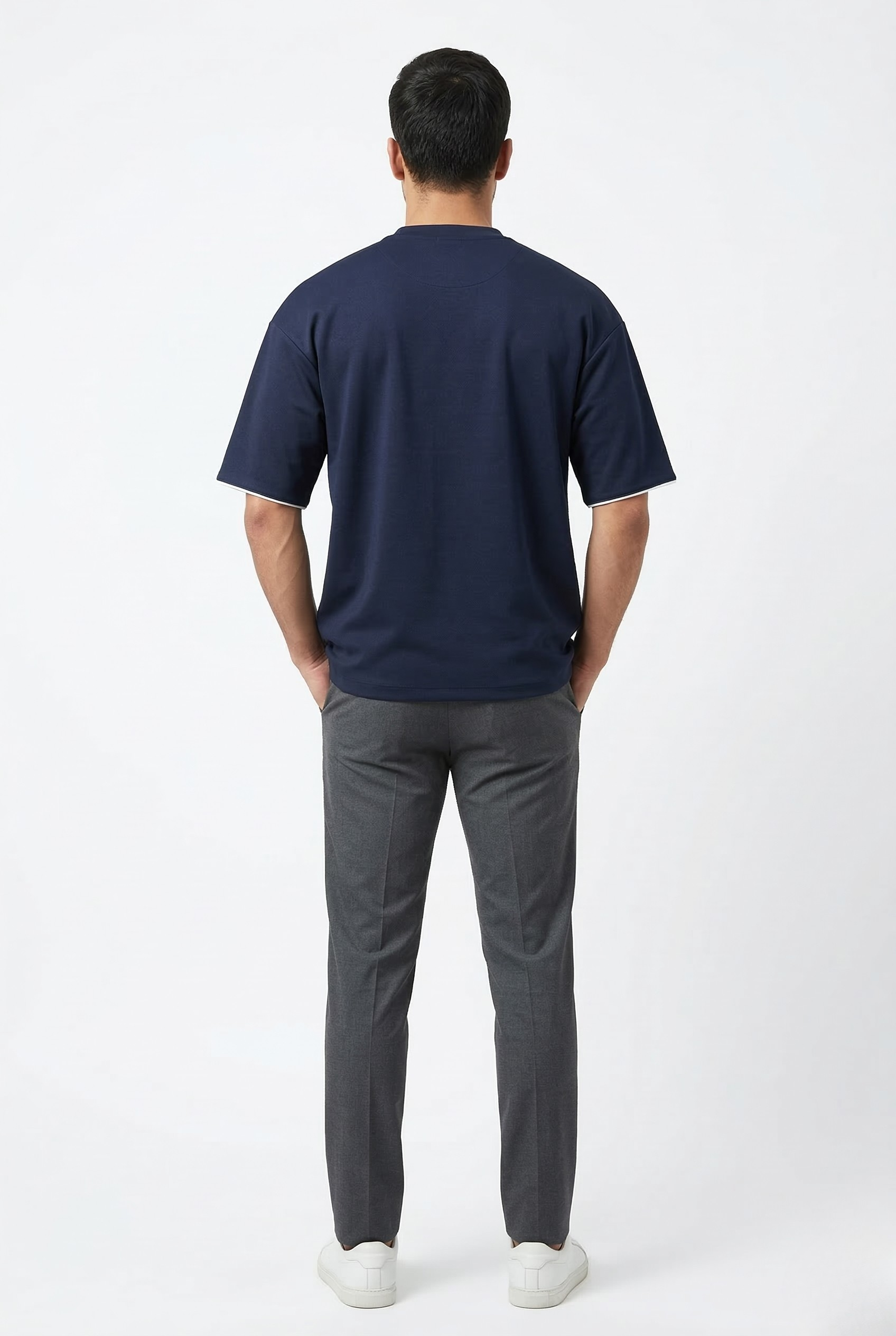 MIDNIGHT MANDARIN ROUND NECK T-SHIRT