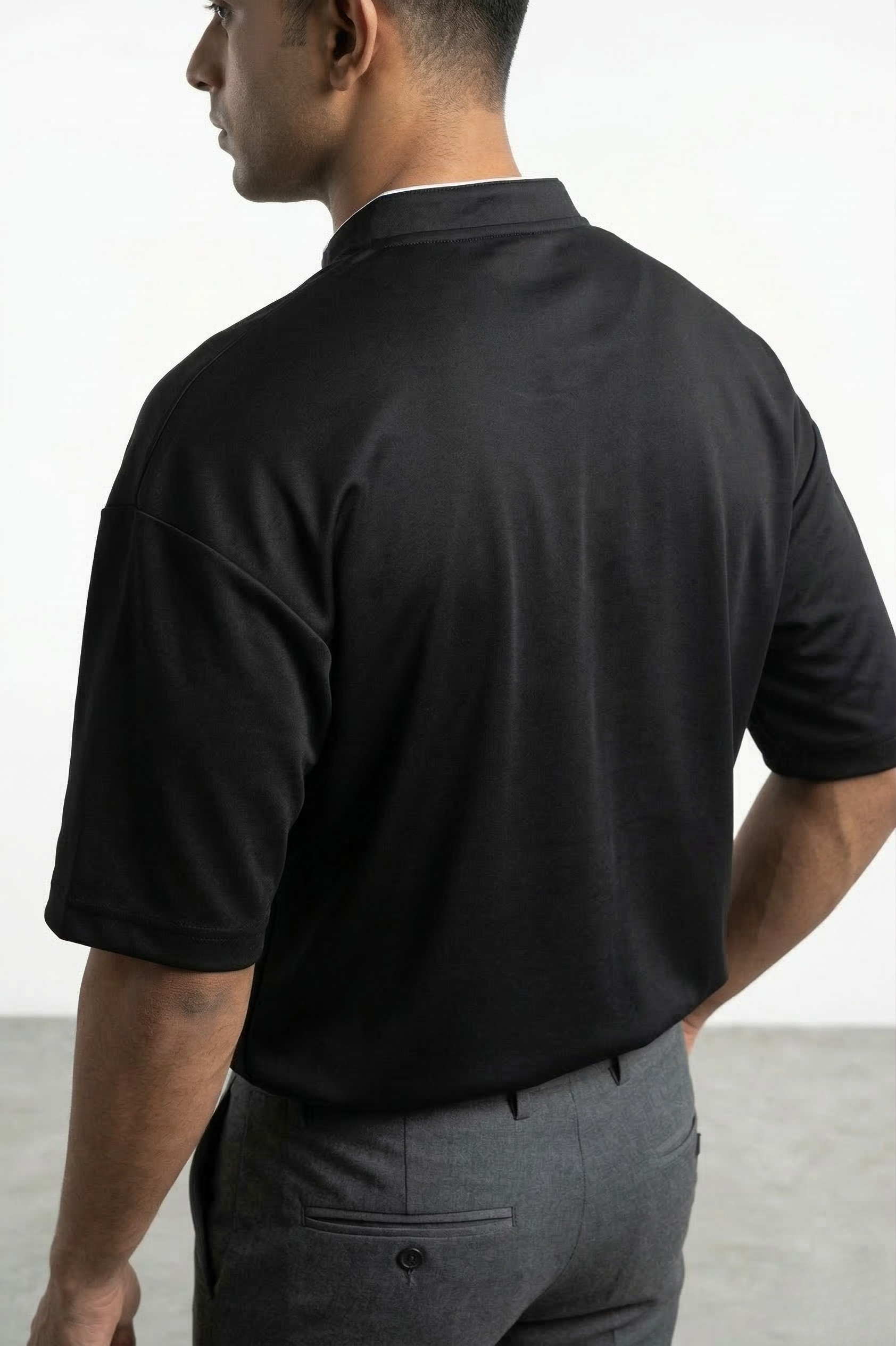 MIDNIGHT MANDARIN POLO T-SHIRT