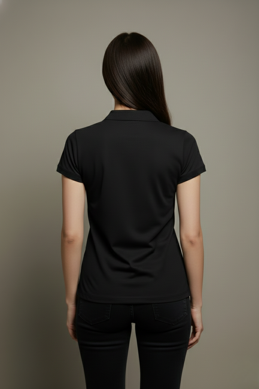 PLAIN AUTHENTIC POLO T-SHIRT