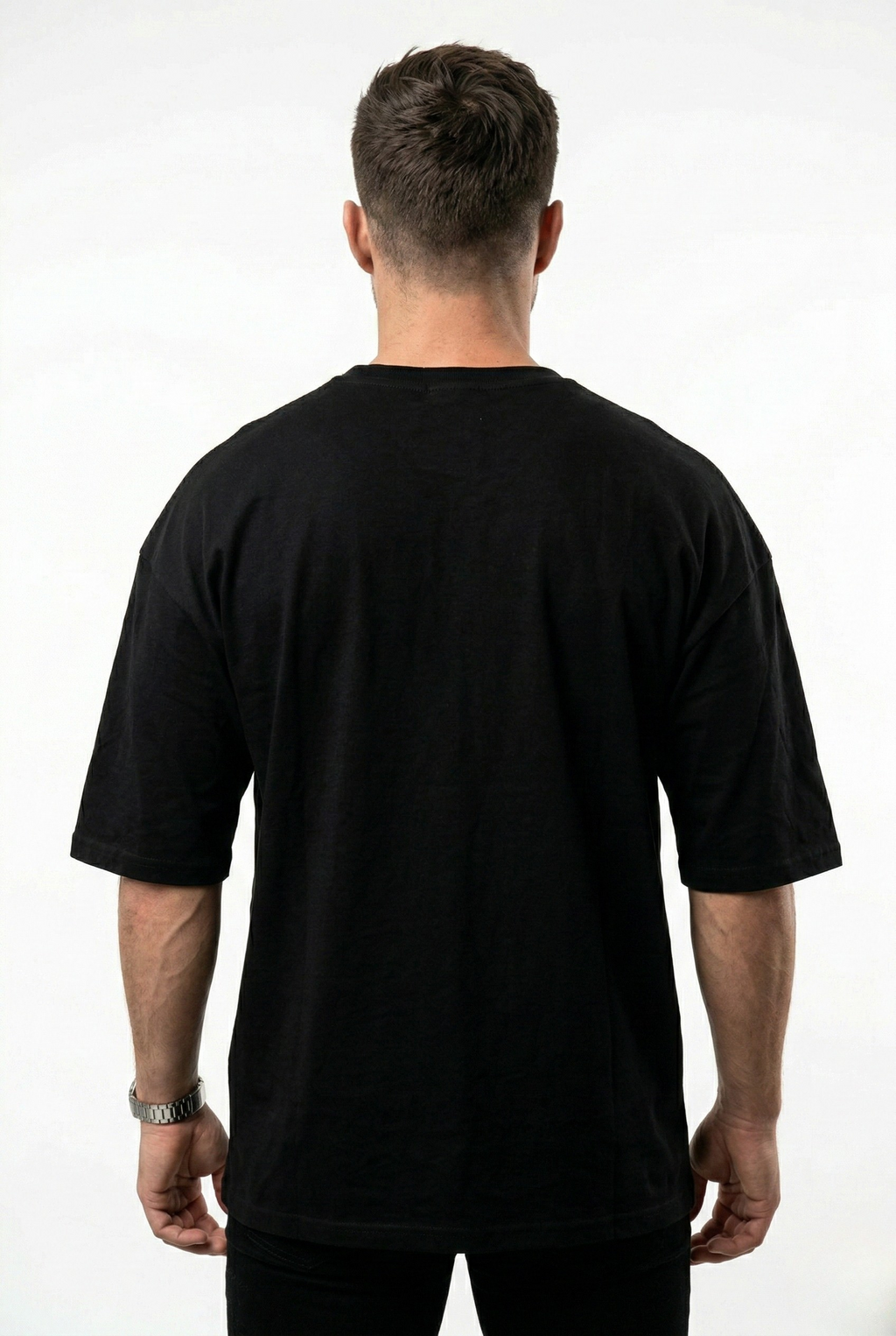 THE LINEAR PANEL OVERSIZED TEE